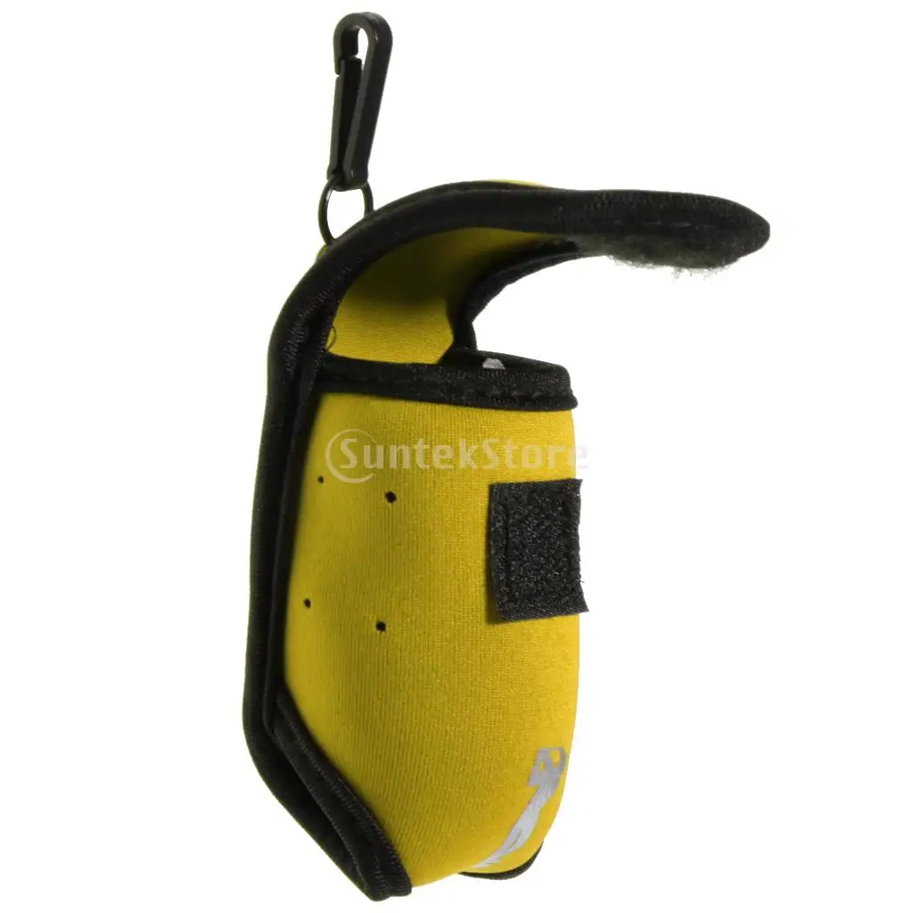 Neoprene Mini Golf Ball Bag Golf Tees Holder Storage Case Carry Pouch with Waist Belt Clip for Training Practice - Choose Color