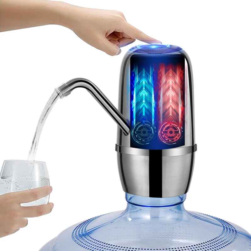 Mini Cold Water Dispenser Stainless Steel Powerful Dual Pumps