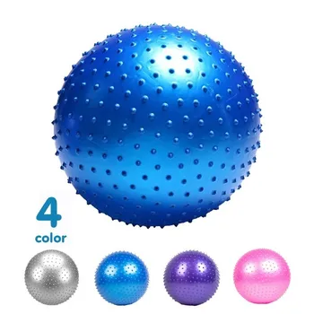 

Professional 65CM Point Message Yoga Balls Fitness Gym Balance Ball Exercise Pilates Workout Barbed Massage Ball & Free Air Pump