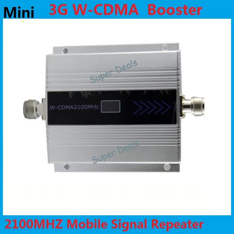 

LCD Family 3G WCDMA 2100MHz 2100 60db Mobile Phone Signal Booster Signal Repeater Cell Phone Amplifier Enhancer cover 200m2