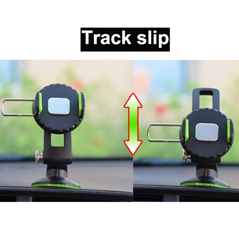 

Car navigation mobile phone bracket Central console silicone strong suction cup Car mobile phone 360 rotating suction cup bracke