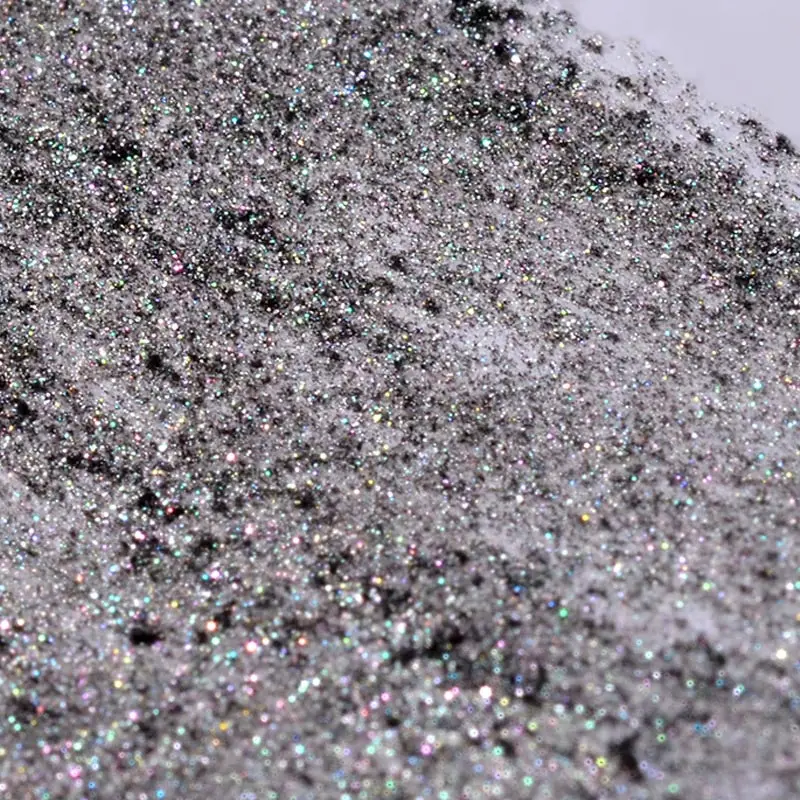 

Nail Glitter Powder Magic Mirror Black Smooth Pigment Dust Manicure Chrome ---MS