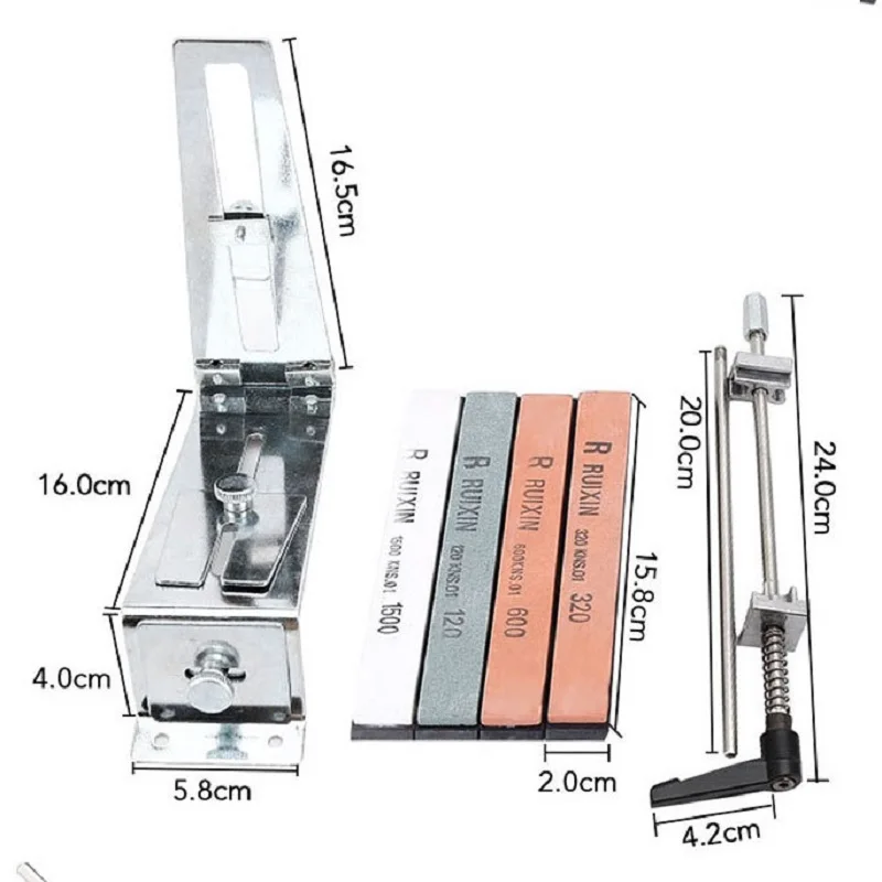 Точилка для ножей, кухонный инструмент, профессиональная железная сталь, кухонная заточка, система инструментов, Fix-angle Whetstone