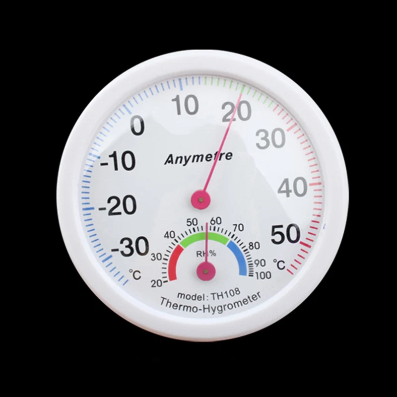 

White In-out Doors Centigrade Thermometer Hygrometer MU