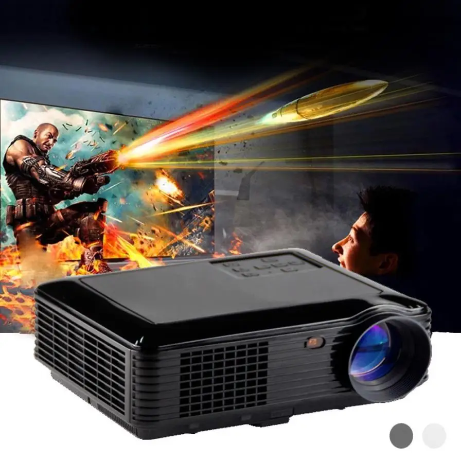 3500 люмен светодиодный проектор для домашнего кинотеатра USB TV 3D HD 1080P бизнес VGA/HDMI 23