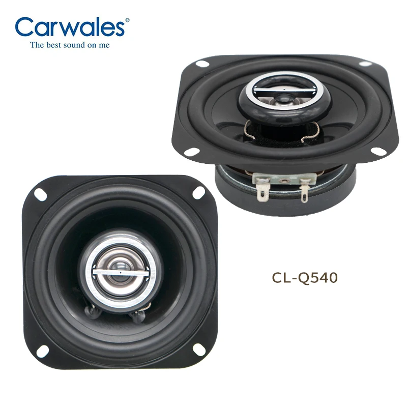

2Pcs 4" 120W 2-Way Coaxial Car Audio Refitting Subwoofer Loud Speakers Set Automobile Automotive Full Range Loudspeaker 4 Inch