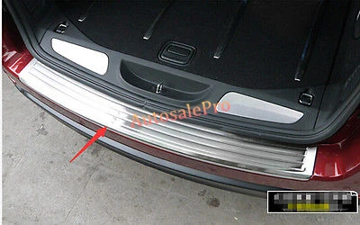 

Outer Rear Bumper Protector Sill plate cover for Jeep Grand Cherokee 2011 2012 2013 2014 2015
