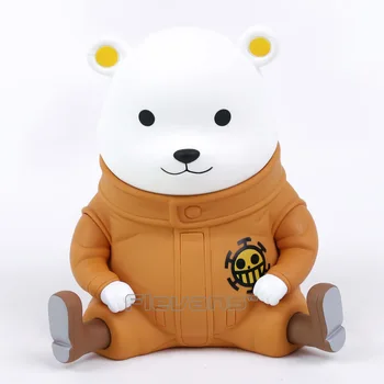 

Bepo Bear One Piece Anime Figure Collectible Model Toy Coin Piggy Bank 15cm