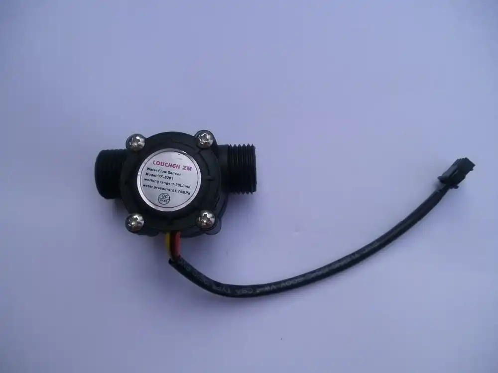 G1//2/" Water Flow Meter Hall Effect Sensor Switch Measuring Counter 1-30L//min