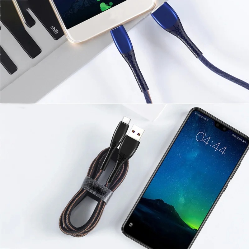 1.88 M/1.2 M 5A كابل شاحن سريع جان الحبل العالمي USB نوع C كابل سريعة شحن عالية الجودة ل samsung xiaomi huawei