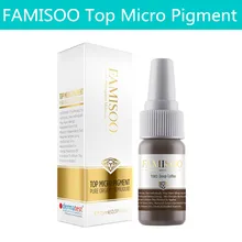 Famisoo высшего уровня пигмент татуаж татуировки перманентные чернила для макияжа 15 мл 19 Цвета