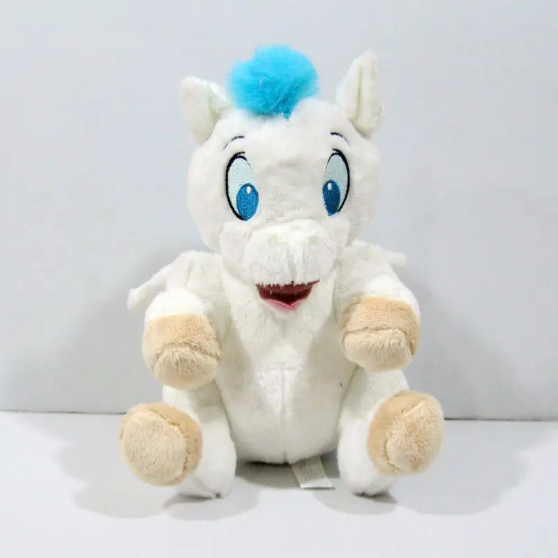 25cm 10'' Hercules Baby Pegasus White Horse Plush Toy Animals Stuffed
