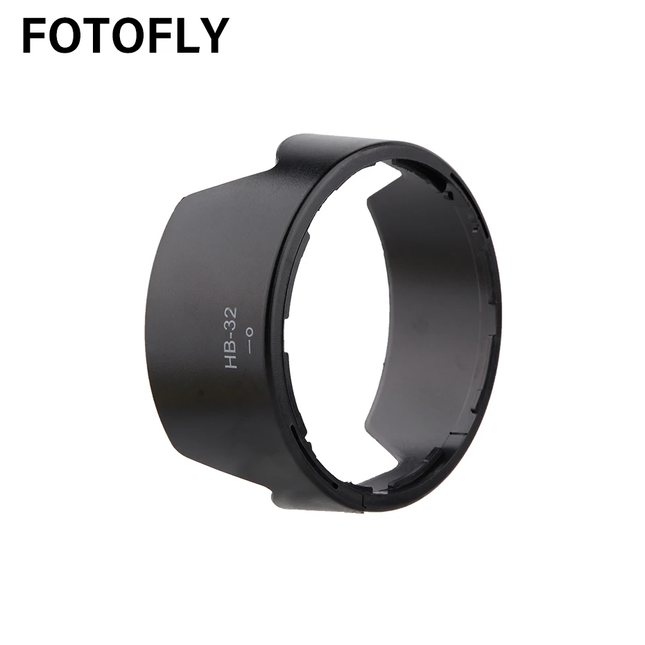 

FOTOFLY HB-32 Lens Hoods For Nikon AF-S 18-105mm 18-140mm Bayonet Mount Camera Lenses Hood For Nikon D90 D7100 D7200 Lenses HB32