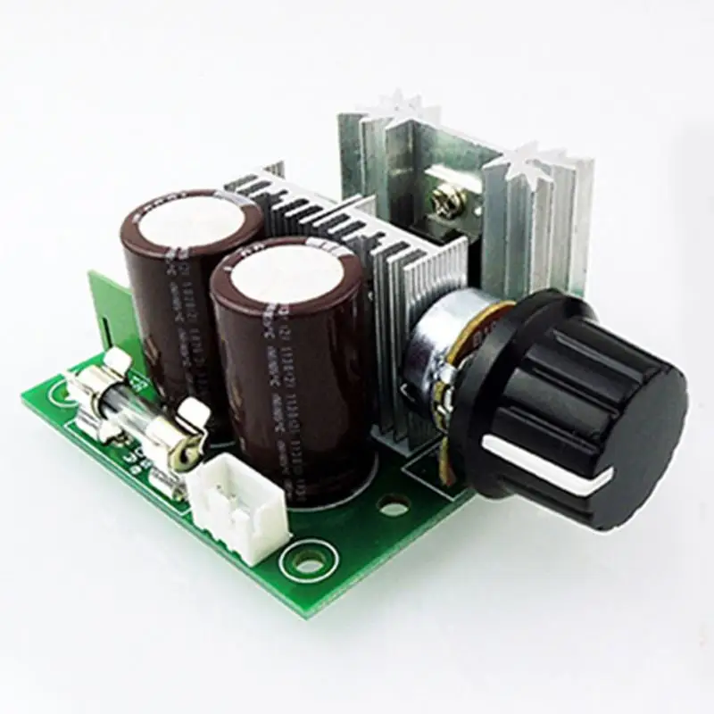 DC 12V~ 40V 10A 13kHz PWM переключатель управления скоростью двигателя контроллер Лер вольт регулятор диммер Электрический PCBA сборка DC мотор платы