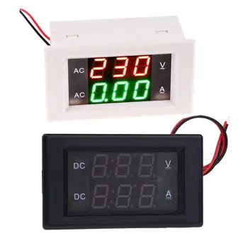 

DC 0-300V Automobiles Voltmeter 20A Ammeter Car LCD Digital Dual Display Monitor Voltage Current Meter Gauge Auto Accessories