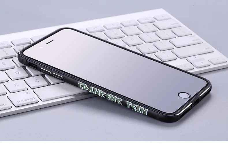 Алюминиевый металлический бампер Lofter для Apple iPhone6 7 8 iPhone 7 8 Plus, чехол с мультяшной рамкой, металлический чехол, защитный чехол, Capinha