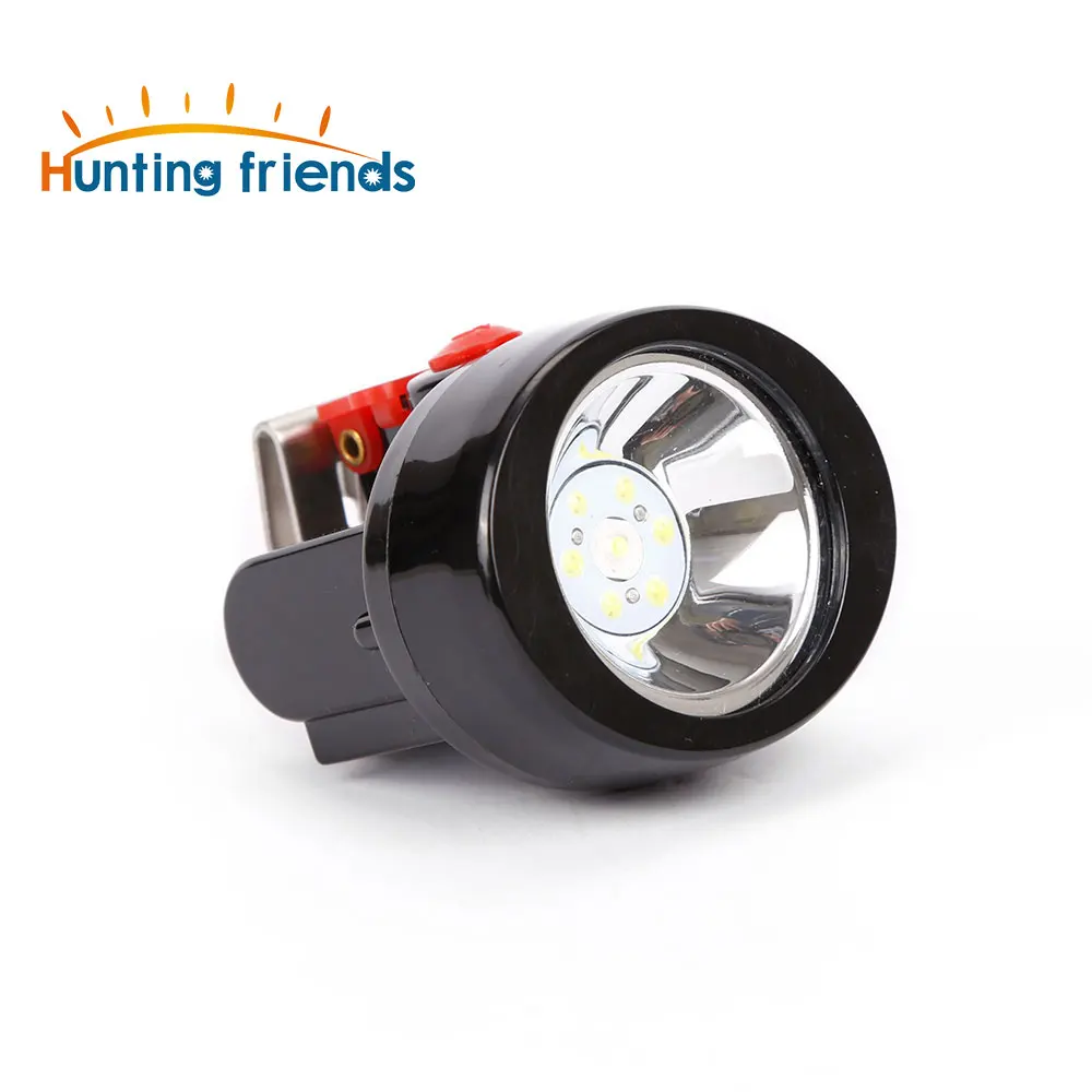 

12pcs/lot New Safety Miner Lamp KL2.8LM Rechargeable 1+ 3 LED Mining Cap Light waterproof camp lamp Explosion Rroof Headlight