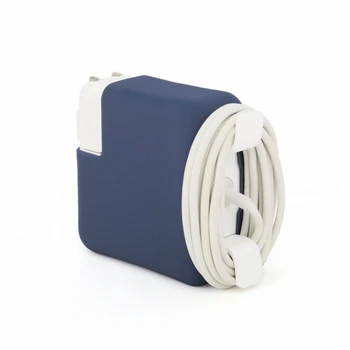 

Soft Silicone Protector Case Power Adapter Sleeve Charger Protective Cover For MacBook 12/13 New Pro/15 New Pro