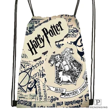 Custom Hogwarts Harry Potter Drawstring Backpack Bag Cute Daypack Kids Satchel Black Back 31x40cm 180531 03