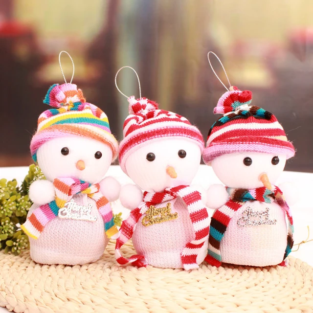 3pcs christmas decoration snowman apple box gift bags 2016 new year