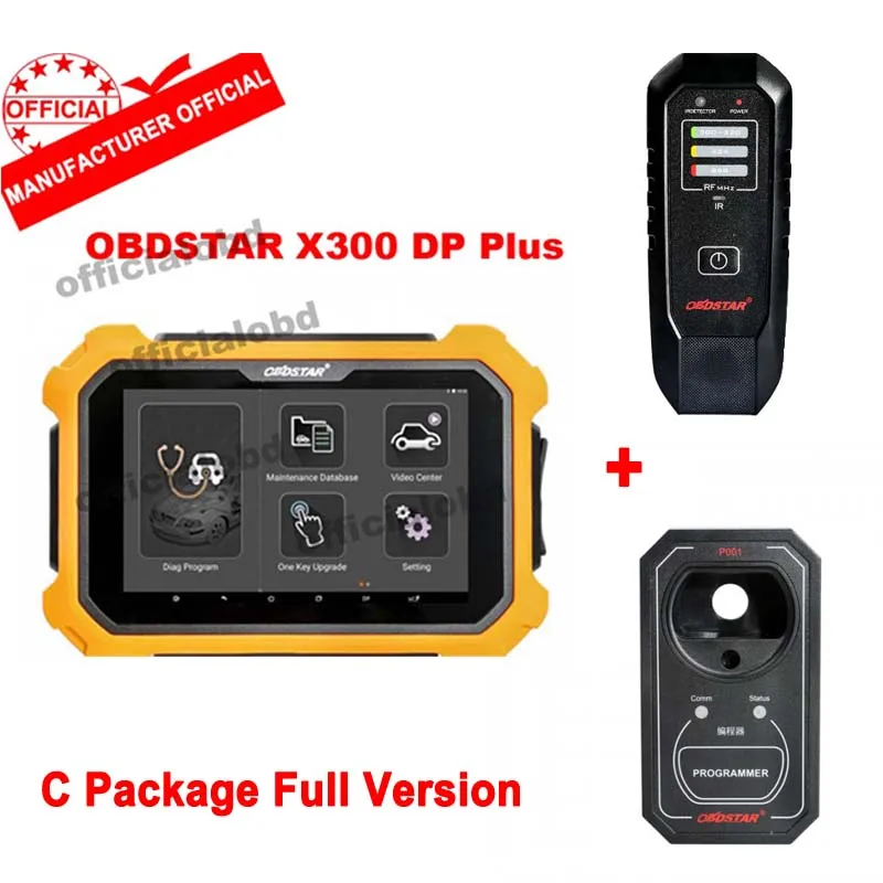 

OBDSTAR X300 DP Plus X300 PAD2 C Package Full Version Support ECU Programming and for Toyota Smart Key with P001 Programmer RFID