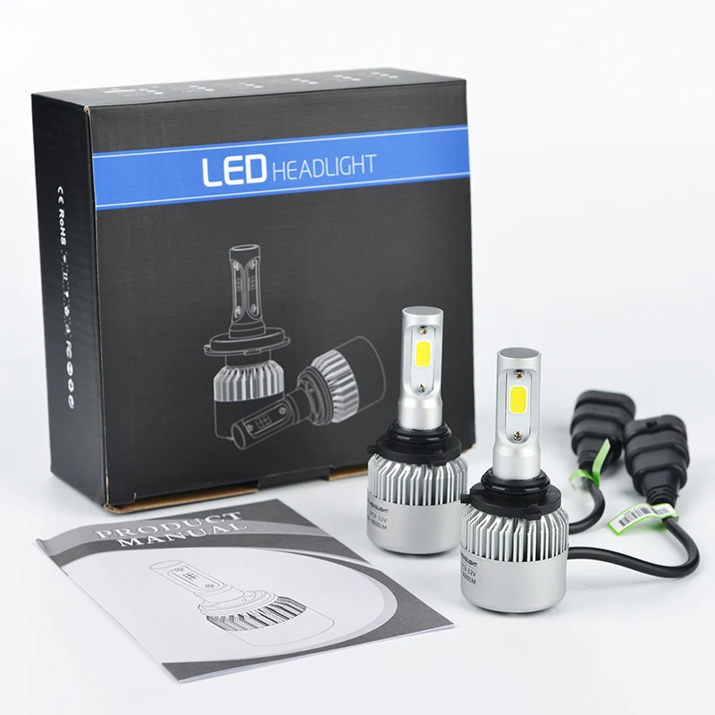 LDDCZENGHUITEC светодиодные лампы для автомобильных фар H4/H7/H11/H13/9005/9006 Автомобильные