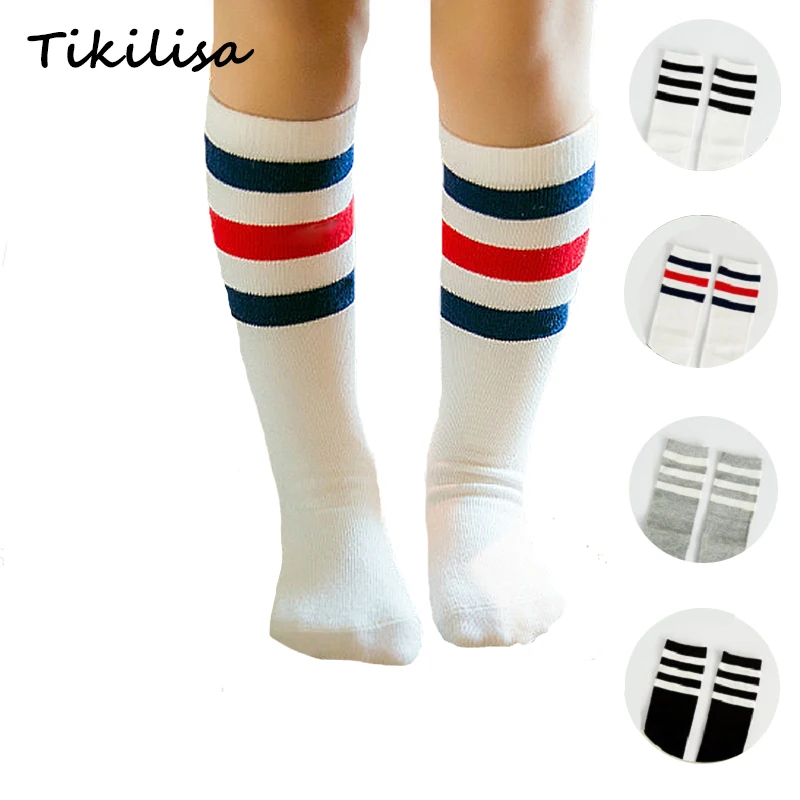 Brand Stripes Sports Football Kids Socks Toddler Baby Cotton Socks Knee High Long Warmers Cute Boy Girl Children Socks 0-5 Y Brand Stripes Sports Football Kids Socks Toddler Baby Cotton Socks Knee High Long Warmers Cute Boy Girl Children Socks 0-5 Y