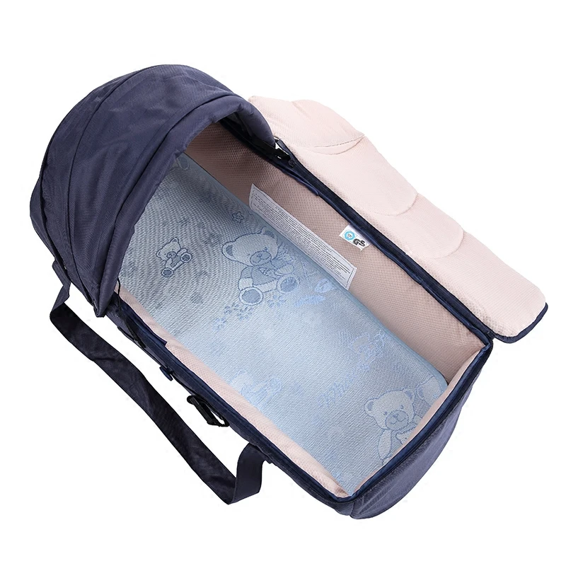 Portable Infant Bed Comfortable Newborn Travel Crib Infant Bassinet