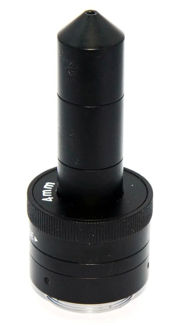 

New Manual iris Lens 4mm Pinhole lens CS for security cctv camera free shipping