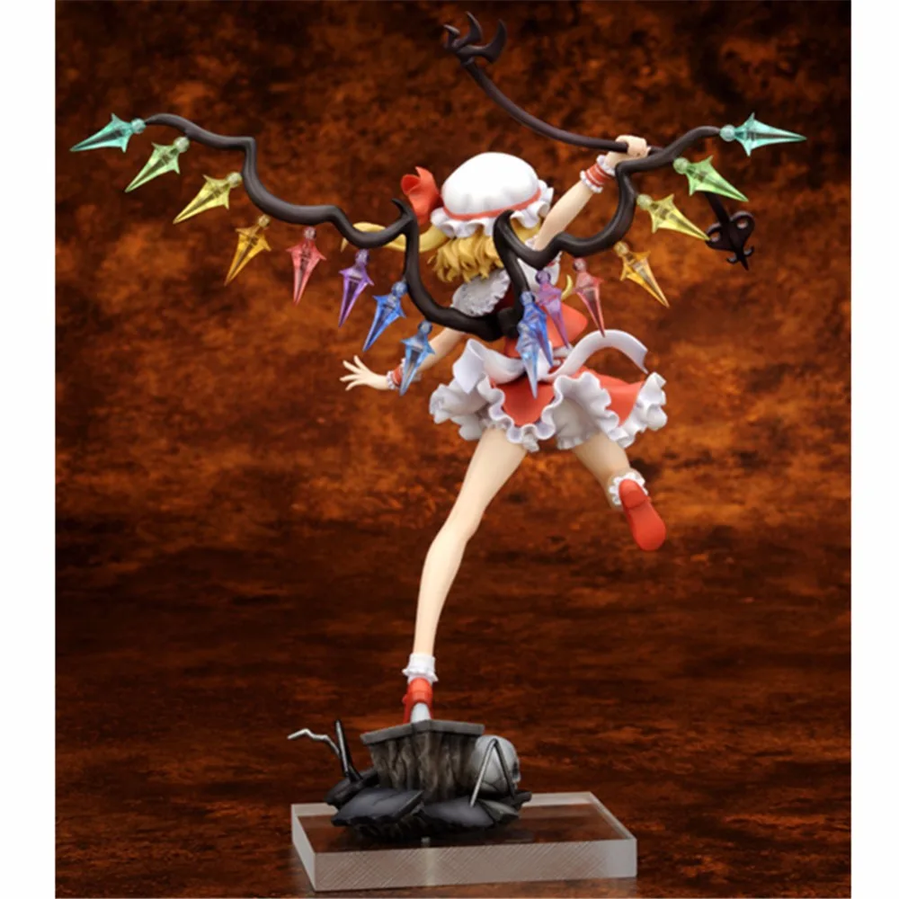 1/8 PVC Figure New No Box Anime Touhou Project Flandre Scarlet Extra Color Ver 1/8 PVC Figure New No Box Anime Touhou Project Flandre Scarlet Extra Color Ver
