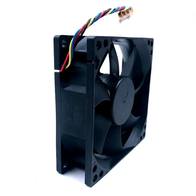Вентилятор охлаждения 80 мм 12 В Новый DS08025R12U 8025 8 см 0.70A 64cfm ШИМ кулер для процессора