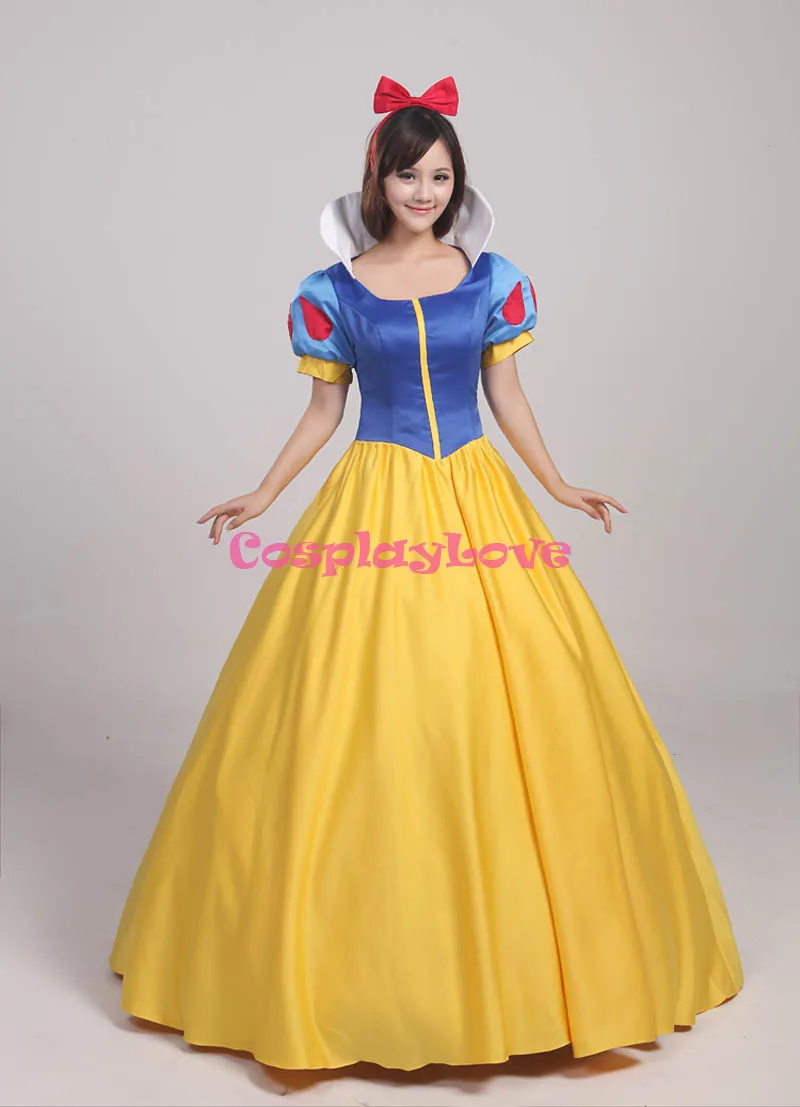 CosplayLove Snow White Dress Cosplay Costume For Halloween Christmas Party (2)