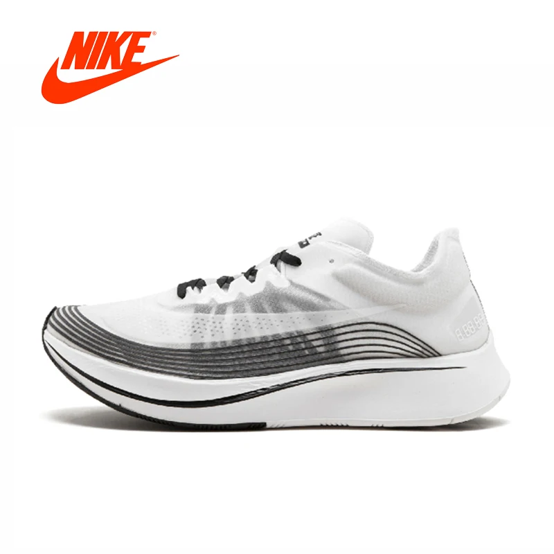 

Original New Arrival Authentic Nike Lab Zoom Fly SP 4% Men's Comfortable Running Shoes Sport Sneakers Good Quality AA3172-101