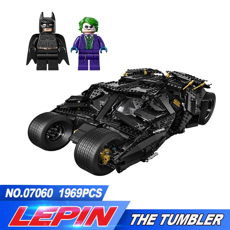 

LEPIN 07060 Super Hero Movie Series The Tumbler Batman Armored Chariot Set 76023 Building Block Bricks Toys for children