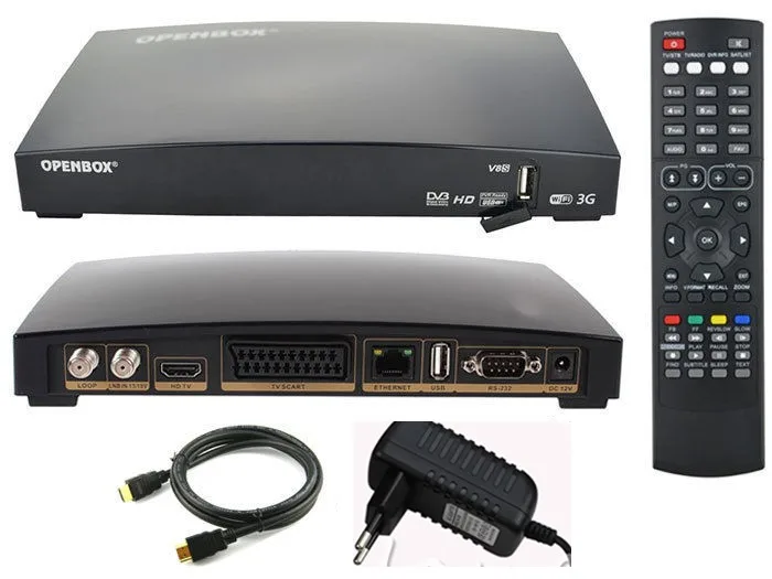 openbox v8s full hd 1080p satellite receiver freesat pvr tv box eu-plug
