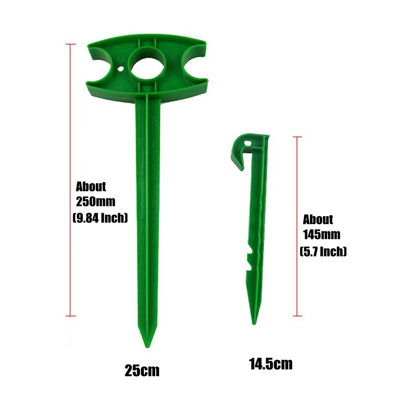 Tewango 14,5 см 25 сад колышек Мульч Fix инструменты тепличная клеенка зонт ткань Fly Net борьба с вредителями пластик плёнки колышки