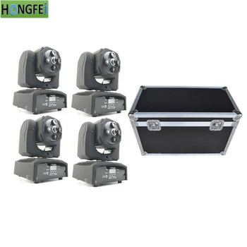 

4pcs/lot rgb laser light+flight case moving head laser 4head laser dmx professional stage equipment new %