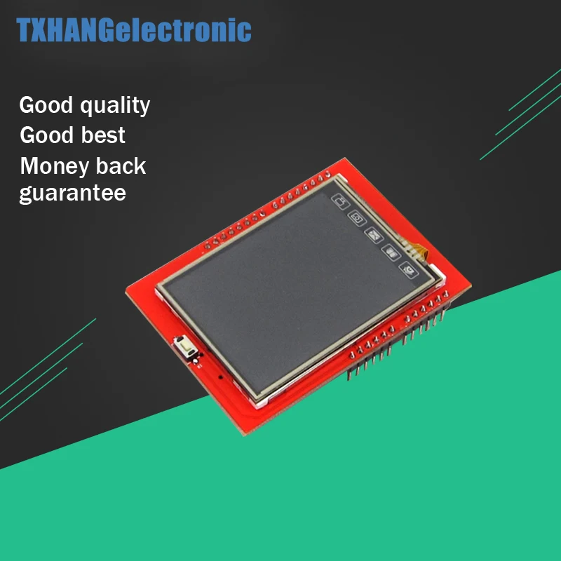 

For arduino uno 2.4 inch TFT LCD Touch Screen Shield for Arduino UNO R3 Mega2560 LCD Module Display Board