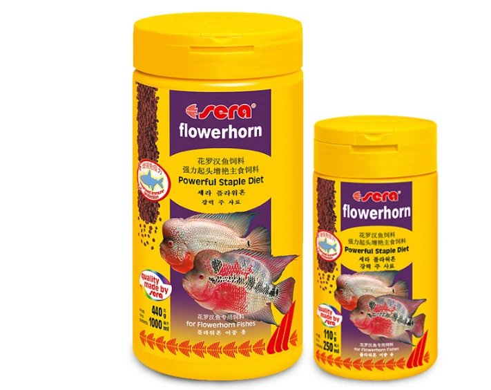 SERA Flowerhorn рыба еда прочные скобы диета Flowerhorn гранулы аквариум