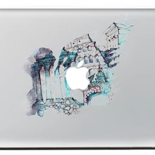 Римское поле DIY индивидуальная виниловая наклейка для ноутбука наклейка для macbook Pro Air 13 дюймов мультфильм ноутбук кожа оболочка для mac book