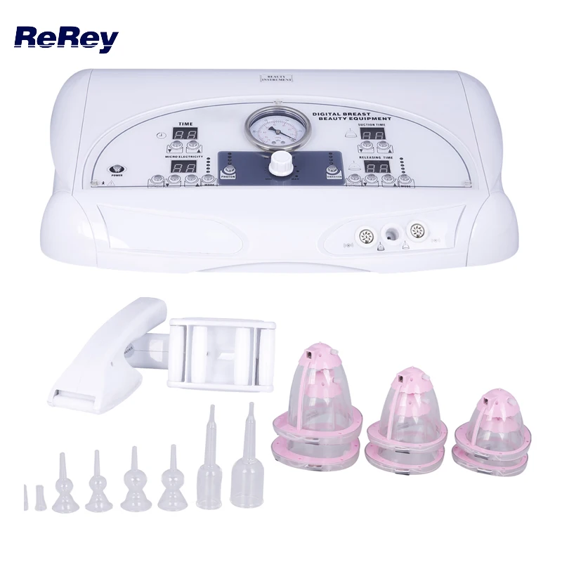 

Digital Breast Care Beauty Machine Vacuum Breast Butt Lifting firming Enlargement Device Vibration Massage Body Cupping Therapy