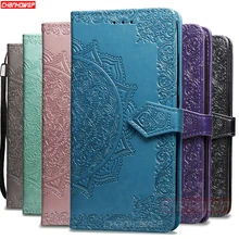 3D цветочный бумажник чехол для samsung Galaxy S6 S7 край S8 S9 плюс A7 A9 A6 A8 J2 J4 J6 плюс J8 A5 J3 J5 J7 крышка