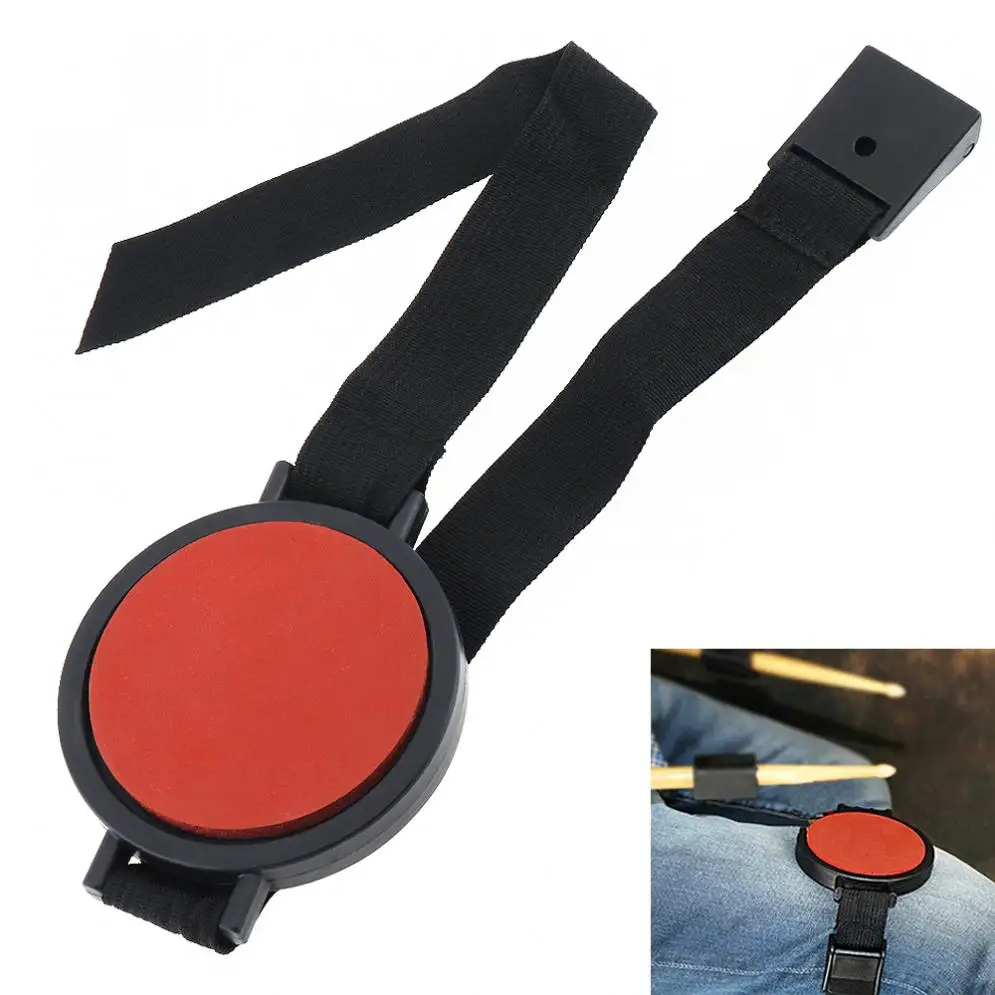 

Portable 4 Inch Dumb Drum Rubber Orange Pad Leg Drum for Jazz Drums Exercise