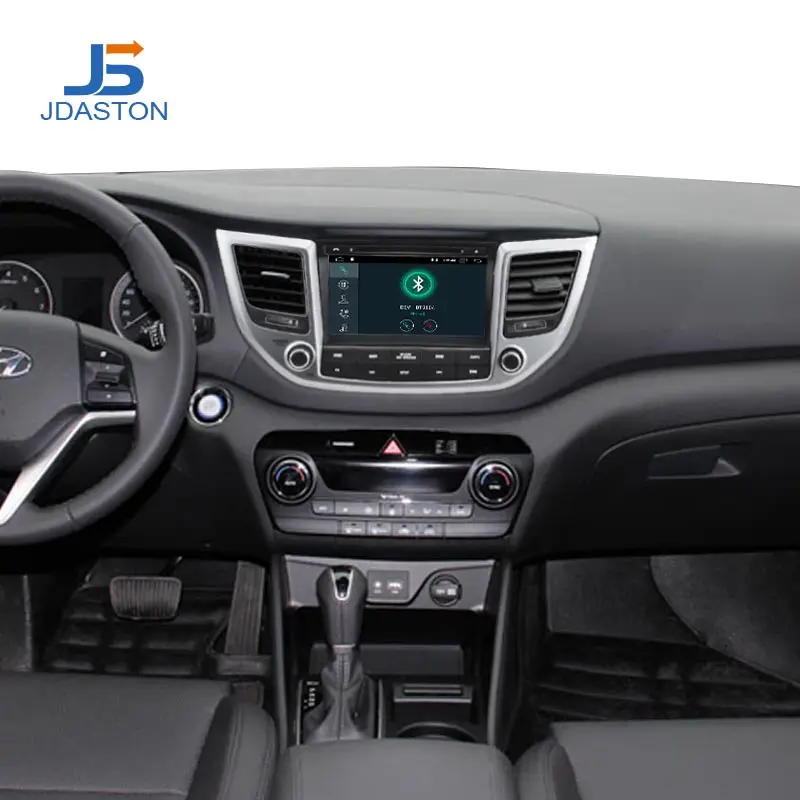 Perfect JDASTON Android 9.1 Car DVD Player For Hyundai Tucson/IX35 2015 2016 2017 Multimedia GPS Navigation 2 Din Car Radio Audio WIFI 5