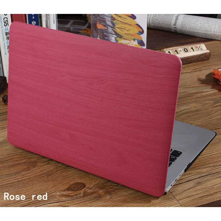 JUNWER деревянный из искусственной кожи чехол для Macbook Air Pro retina 13 дюймов Чехол Жесткий Чехол сумка для ноутбука для Apple Macbook Air 13,3 чехол - Цвет: 9