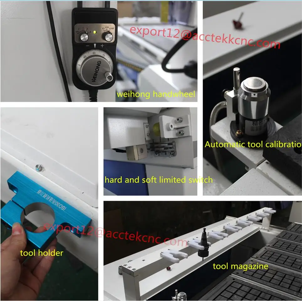 Acctek 1533 2030 cnc router machine /boring head atc woodworking cnc router /china cnc wood router with ATC