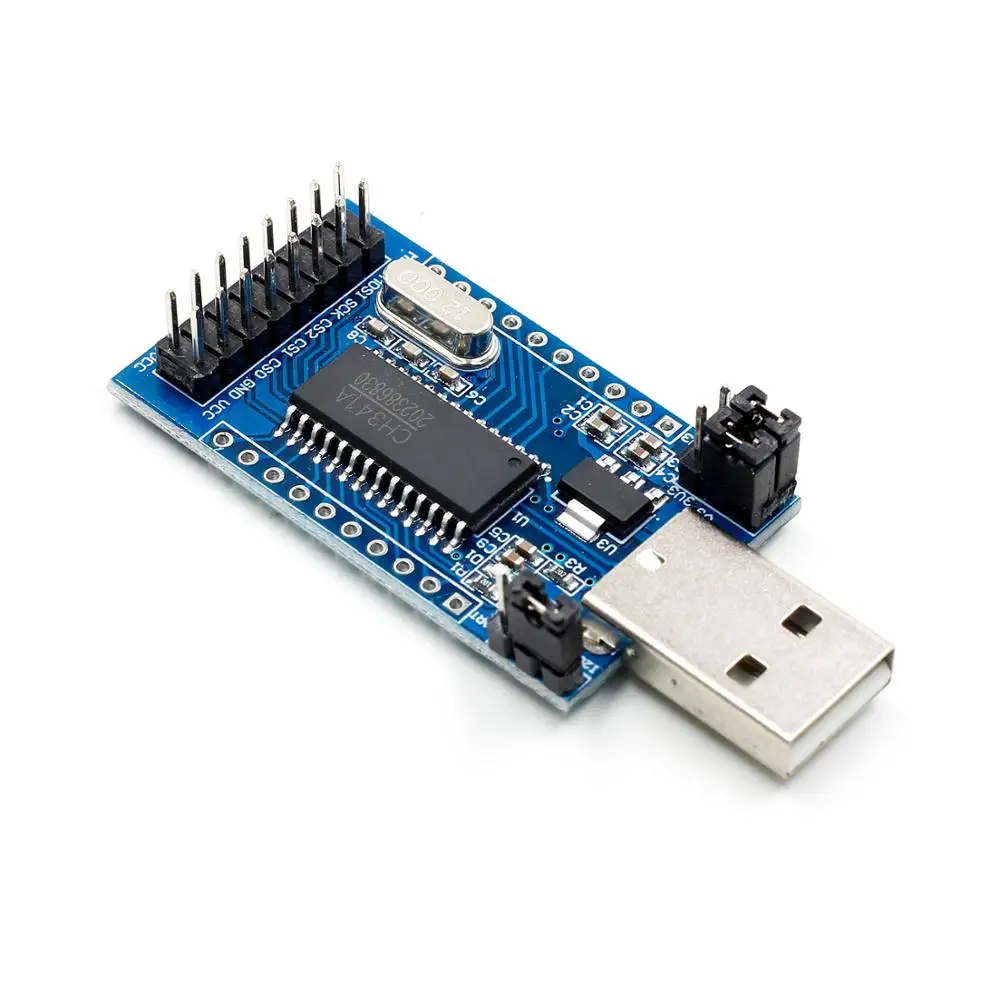 CH341A программист USB к UART IIC SPI I2C Конвертор с параллельным портом бортовой