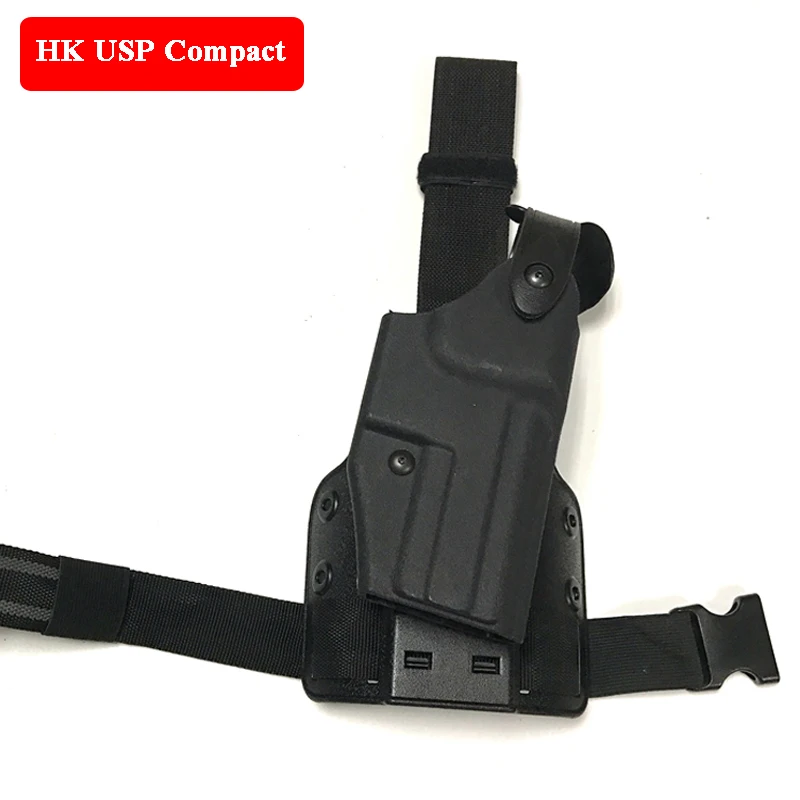 

Quick Drop Tactical HK USP Compact Pistol Gun Holster Military Army Gun Leg Holster Airsoft Hunting Shooting Gun Carry Case