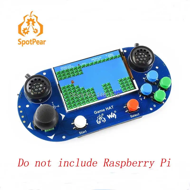 Игровой ЖК геймпад Raspberry Pi 3B +/4B 3 5 дюйма HDMI LCD для 2B zero w чехол в комплект не