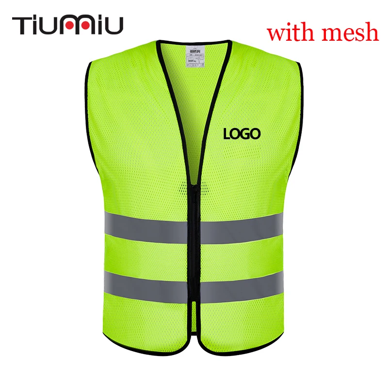 

2018 Safety Vest Reflective Vest Traffic Road Construction Workshop Warning Fluorescent Jacket High-Speed Reflective Vest Shirts